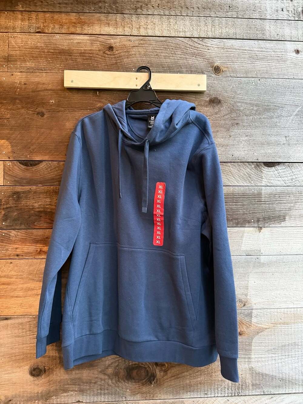 Member's Mark Newport Fleece Hoodie Navy Blue XL